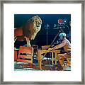 Leo The Lion - Mgm Framed Print