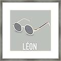 Leon The Professional - Alternative Movie Poster Framed Print