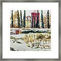 Leoness Cellars Temecula Wine Country Painting Framed Print