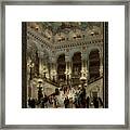 L'escalier De L'opera By Louis Beroud Classical Fine Art Reproduction Framed Print
