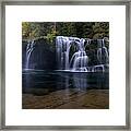 Lewis River Falls Framed Print