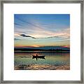 Life Is But A Dream On A Kayak Framed Print