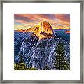 Light On The Mountain Framed Print