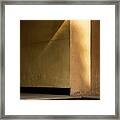 Light Patch Vs The Staircase Framed Print