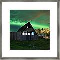 Lights In The Country Framed Print