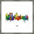 Lima Peru Skyline #57 Framed Print