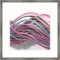 Lines And Curves 12 Framed Print
