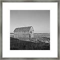 Little Barn On The Wyoming Plains Framed Print