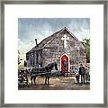 Little Brown Church Framed Print