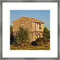 Little French Farmhouse Framed Print