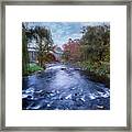 Little Lehigh Creek In October Framed Print