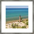 Little Sable Lighthouse Michigan Framed Print