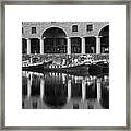 Liverpool. Albert Dock Moored Boats B. Framed Print