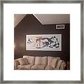 Living Room Canvas Framed Print