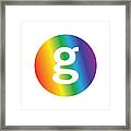 Logo Pride 002 Framed Print
