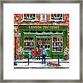 London Toy Store Framed Print