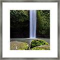 Lonely Tibumana - Tibumana Waterfall, Bali Framed Print