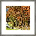 Long And Winding Road Framed Print