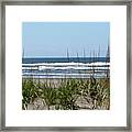 Long Beach Seashore Framed Print
