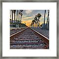 Looking Southbound Framed Print