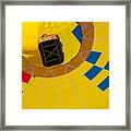 Looking Up From Below At Up Up And Away Balloon Festival Framed Print