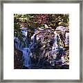 Lost Creek Waterfall Framed Print