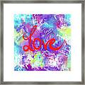 Love Framed Print