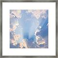 Love In The Clouds #3 Framed Print
