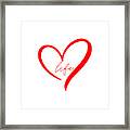 Love Of Life Framed Print