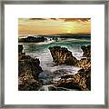 Love On The Rocks Framed Print