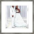 Lovely Trena Wedding Day A4 Framed Print