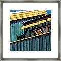 Low Angle View Of Roof And Fa Ade Framed Print