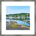 Low Tide Framed Print