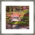 Low Tide, Lanes Cove Framed Print