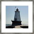 Ludington Lighthouse 1 Framed Print