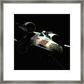 Luke's X-wing Framed Print