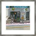 Lunch At La Galette - San Clemente, California Framed Print