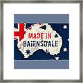 Made In Bairnsdale, Australia Framed Print