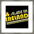 Made In Ireland Framed Print