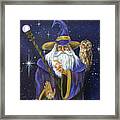 Magical Merlin Framed Print