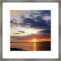 - Maine Sunset 4 Framed Print