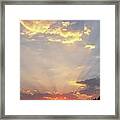 Majestic Sunset Colorado Framed Print