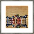 Male Wood Ducks Framed Print