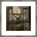 Man In The Mirror Framed Print