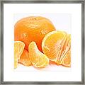Mandarin Orange Framed Print