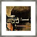 Mando Machine Gun Fight Mode 1 Framed Print