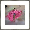 Mandy Dancing In A Swirl Framed Print