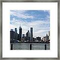 Manhattan Framed Print