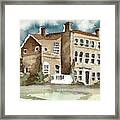 Manor House Framed Print