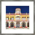 Manzanillo Parque Cespede Merchan Palace Framed Print